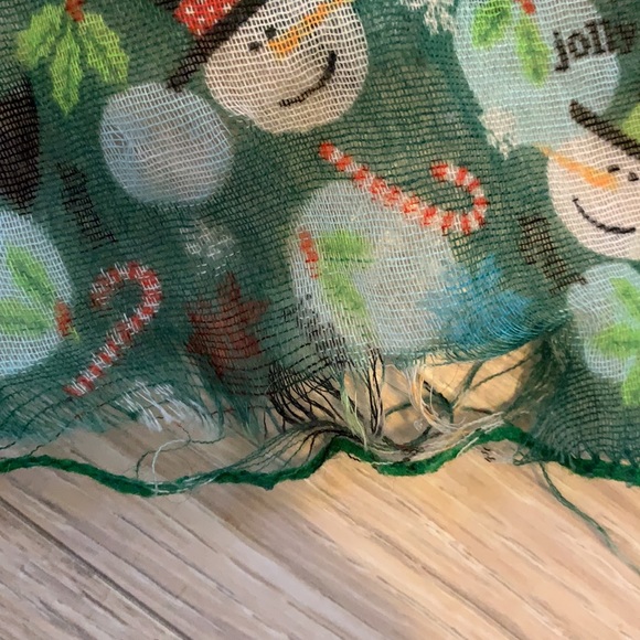 Fringe ruffle casual Snowman bundle of 8 scarves - Picture 7 of 10